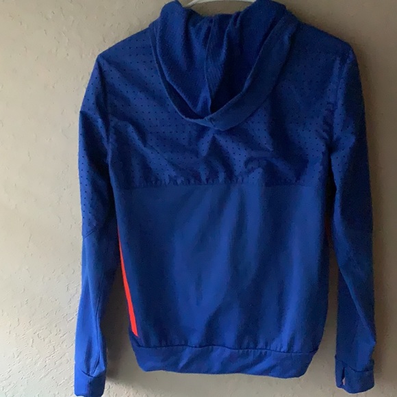 Adidas Hooded Running Jacket Size Small - Picture 5 of 7